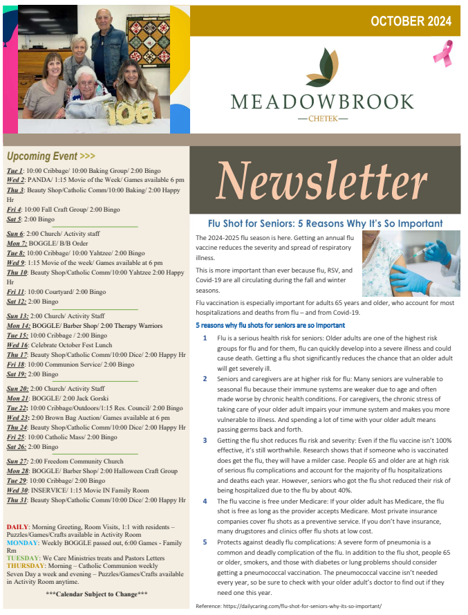 Click to open Newsletter in a new tab