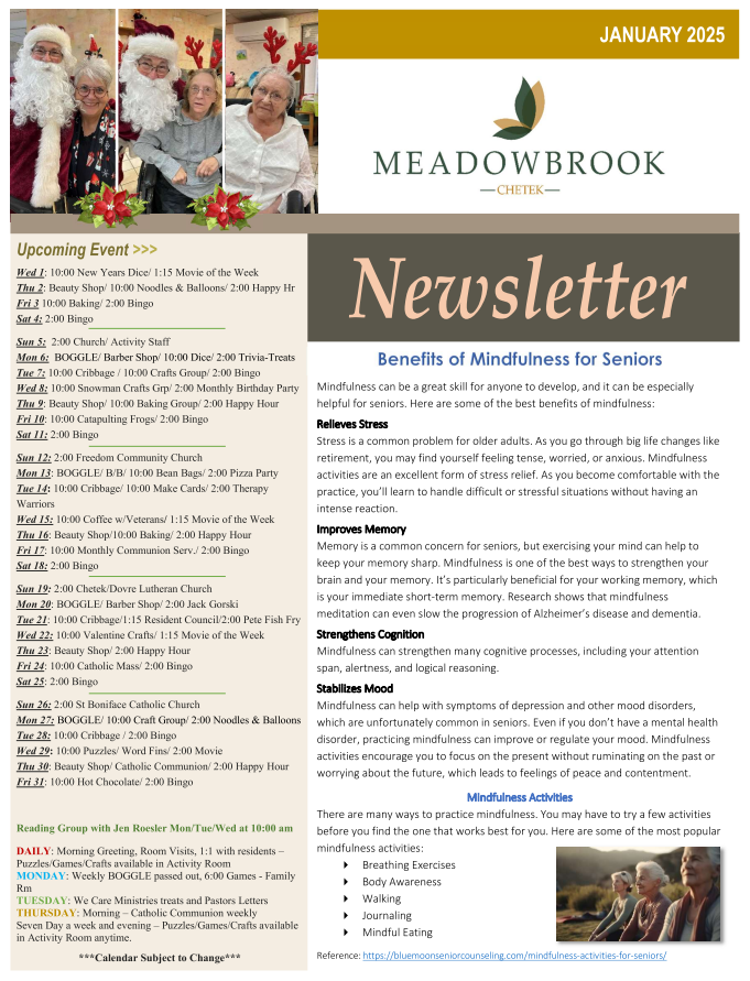 Click to open Newsletter in a new tab