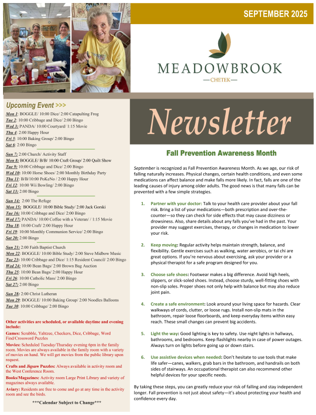 Click to open Newsletter in a new tab