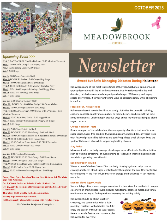 Click to open Newsletter in a new tab