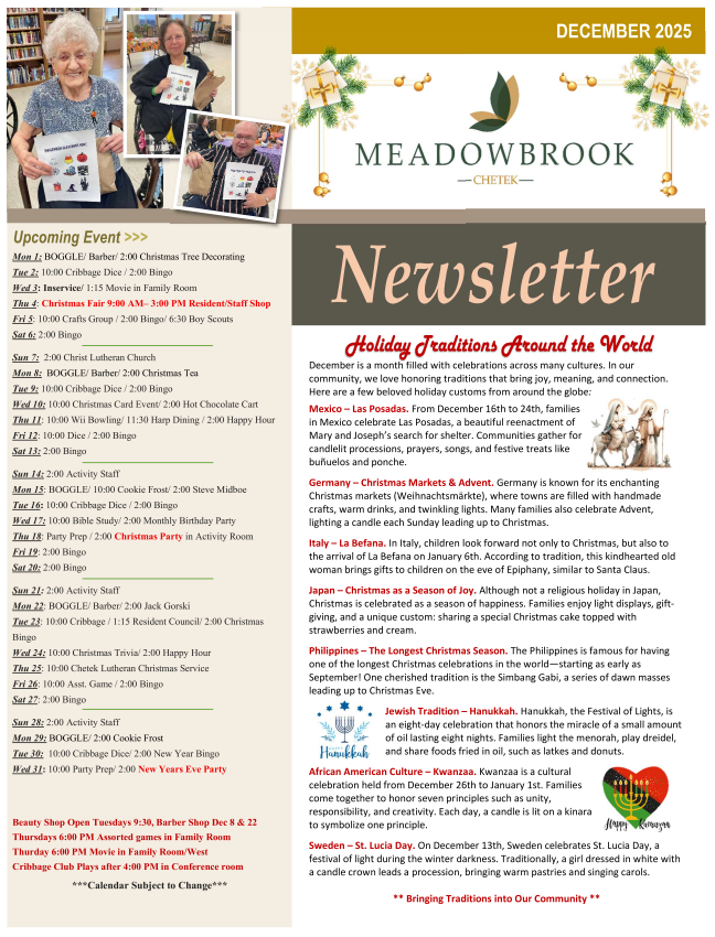 Click to open Newsletter in a new tab