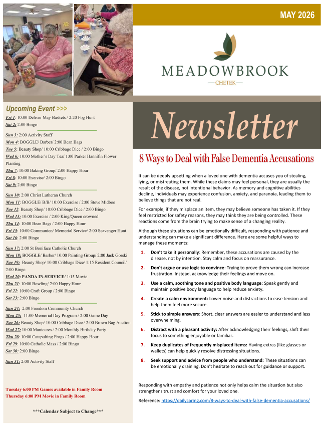 Click to open Newsletter in a new tab